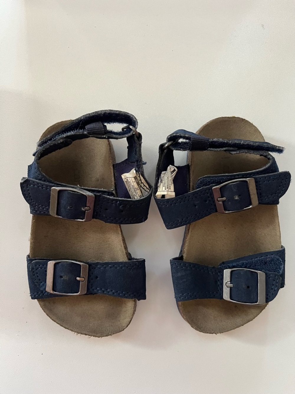 Carter’s Toddler Size 7 Navy Blue Buckle Sandals